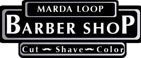 Marda Loop Barber shop logo