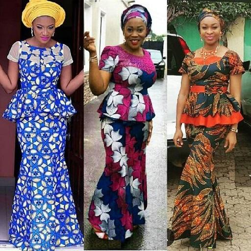 hausa skirt and blouse styles