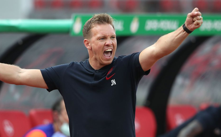 Bayern Munich coach Julian Nagelsmann. Picture: ALEXANDER HASSENSTEIN/GETTY IMAGES