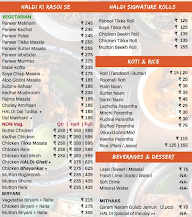 Haldi - Desi Rasoi Urban Tadka menu 4