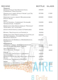 Aire Skybar & Grills - Crowne Plaza menu 2