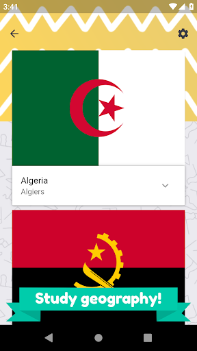 Africa countries quiz  -  flags, maps and capitals