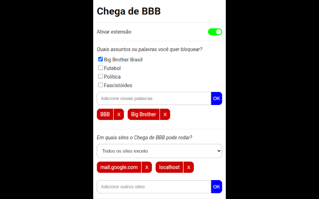 Chega de BBB Preview image 4