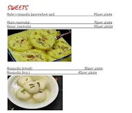 Shri Govindam Sweets menu 1