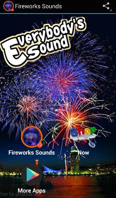 Fireworks Sounds Screen 3