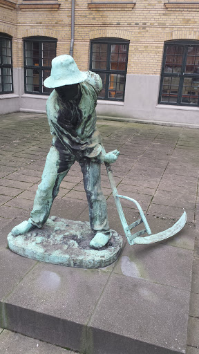 Farmer Sculpture