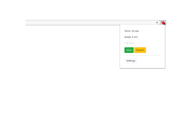 Pomodoro Timer PRO chrome extension