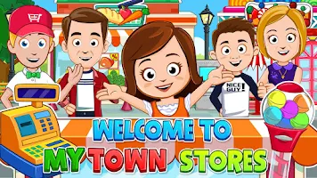 My Town: Stores Dress up game Screenshot
