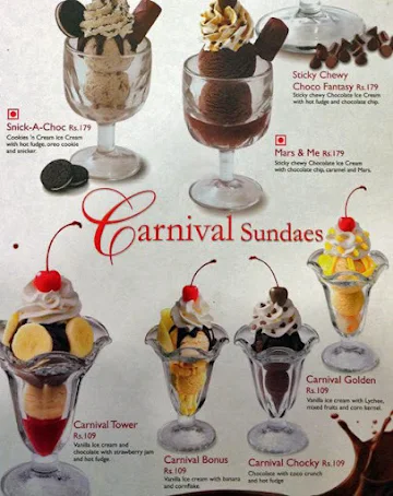 Swensen's menu 