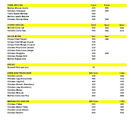 Masaal-Chee menu 1