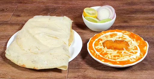 Malai Kofta With 3 Rumali Roti