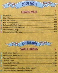 Bollywood Tadka menu 8