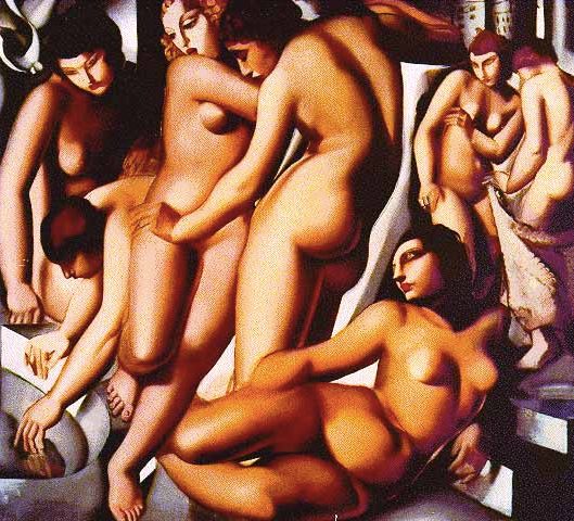 Tamara de Lempicka, Women Bathing, 1929