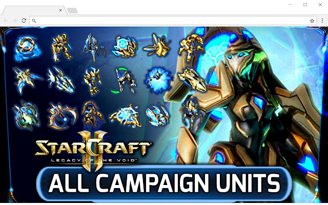 Chrome Starcraft Tab