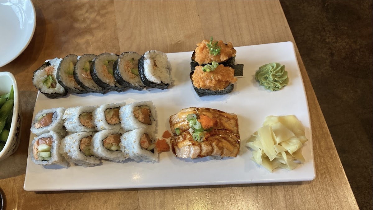 Gluten-Free Sushi at Mio Sushi