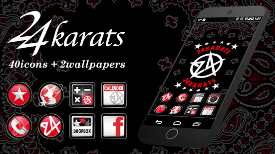 アイコンきせかえ 24karats プライド壁紙付き Apps En Google Play