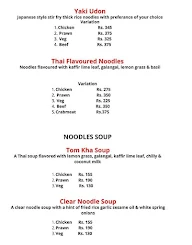 Noodle Me Up menu 1