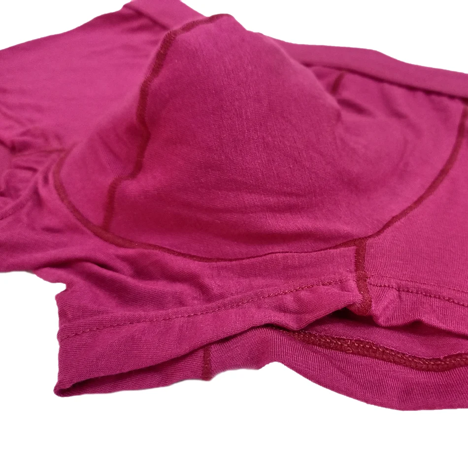 Sous-vêtements homme en modal grande taille, respirants et de couleur unie. Confort et fraîcheur exceptionnels. Boxers souples et extensibles.