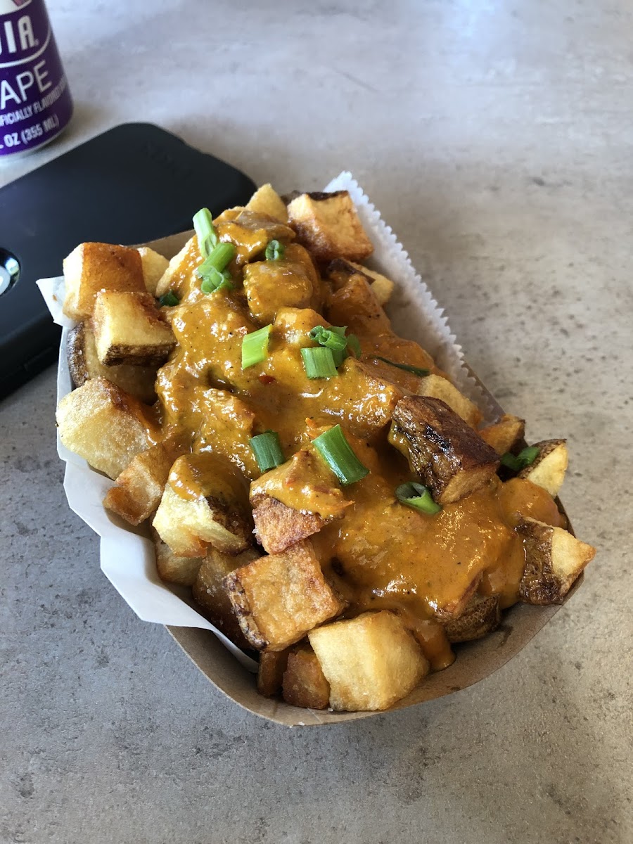 Chips and curry