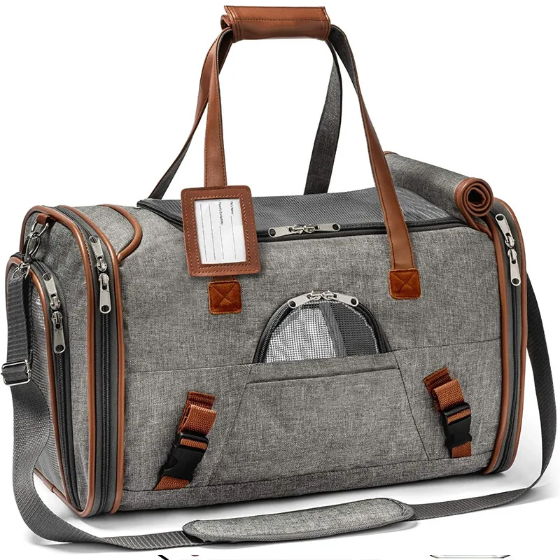 Nouveau Sac de Transport Portable pour Animaux Étanche et Résistant Grande Capacité. Idéal pour les voyages sûrs et confortables de votre animal