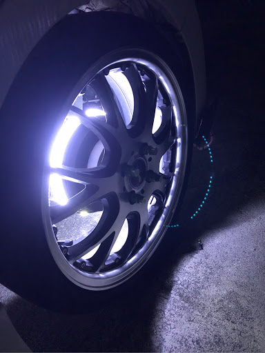 Qnc21のホイールled 電飾 Ledに関するカスタム メンテナンスの投稿画像 車のカスタム情報はcartune