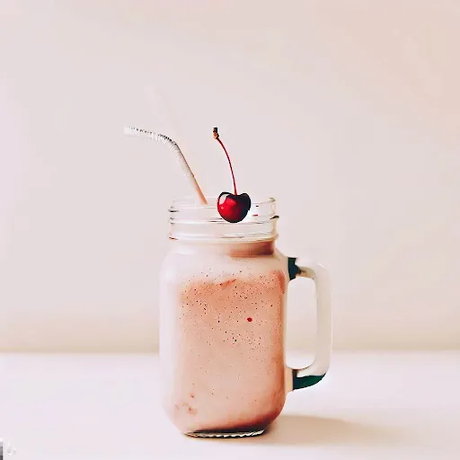 Cherry Milkshake [450 Ml, 1 Mason Jar]