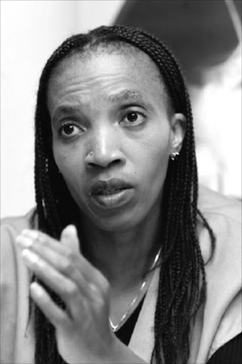 ACTIVIST: Nono Simelela, the chief executive of the South African National Aids Council. Pic. Clement Lekanyane. 02/03/2004. © Sowetan.