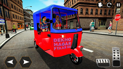 Code Triche Chingchi Rickshaw: City Taxi Autorickshaw Driver  APK MOD (Astuce) screenshots 3