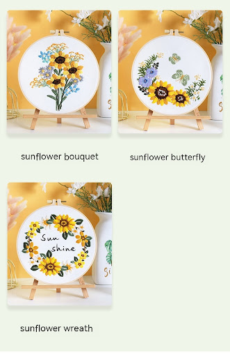 Title 2, DIY Handmade Embroidery Material Package, Origi...