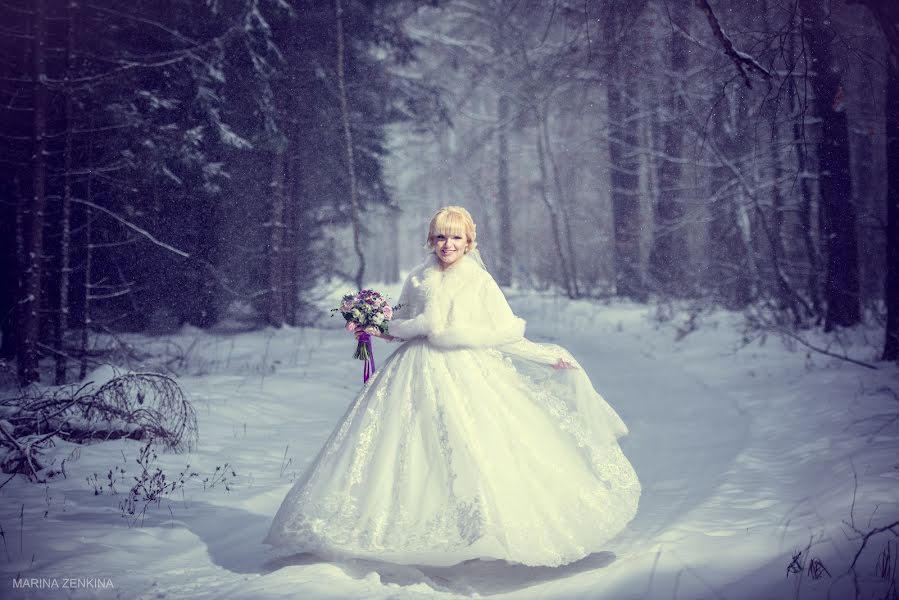 Wedding photographer Marina Zenkina (marinazenkina). Photo of 26 March 2018