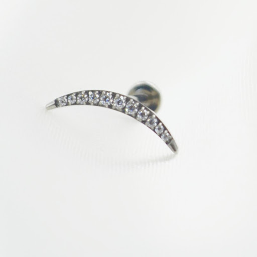 Title 6, G23 Titanium Alloy Piercing Jewelry Rhinestone ...