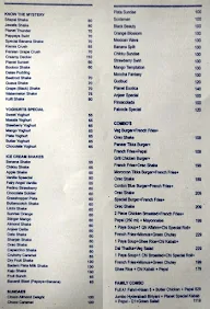 Planet Cafe menu 2