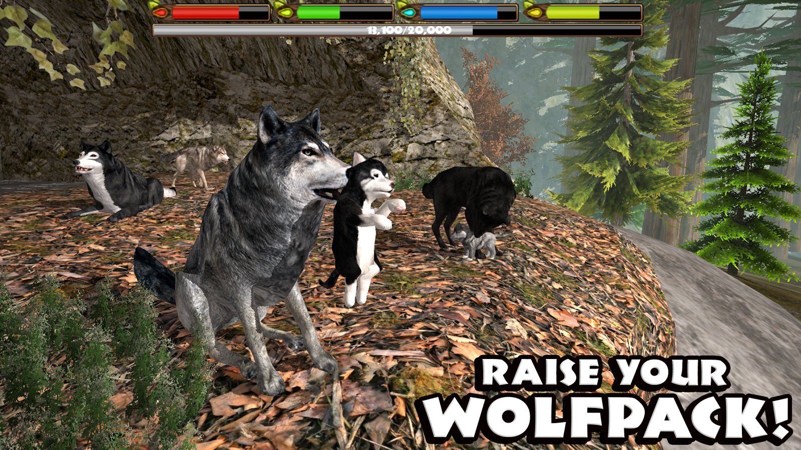 Ultimate Wolf Simulator - screenshot