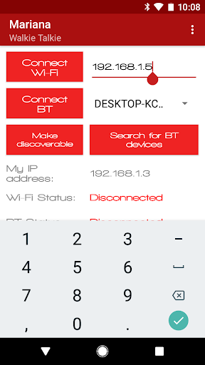 Mariana Walkie Talkie