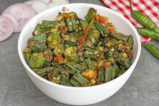 Bhindi Do Pyaza Dry