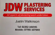 JDW Plastering Services Logo