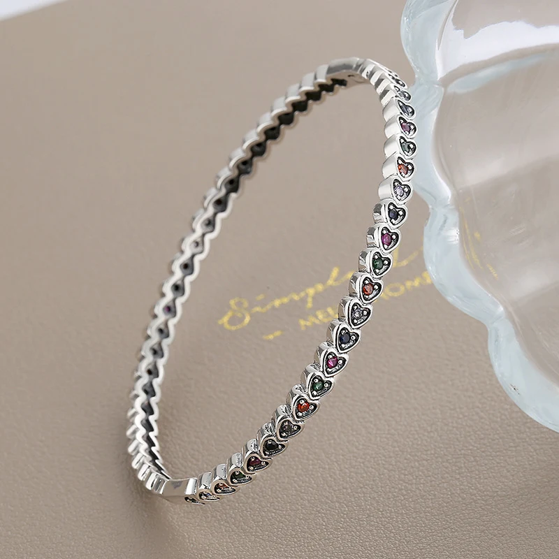 Title 4, Bracelet damour en argent S925 pour femme, sty...