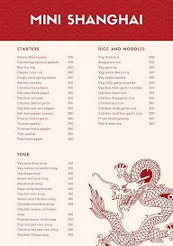 Mini Shanghai menu 1