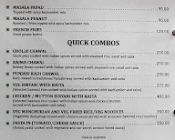 Bhikampur Lodge menu 2