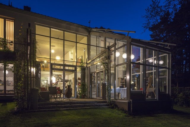 Winter Garden, Glass, Canopy, House, Garden