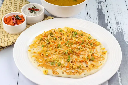 Cheese Tomato Onion Uttapam