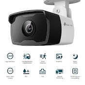 Camera Ip Hồng Ngoại Ngoài Trời Tp - Link Vigi C340I(6.0Mm) 4Mp - Hàng Chính Hãng