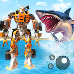 Underwater Shark Attack Transform Robot Car 2020 Apk