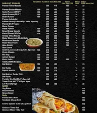 Rumali King menu 3