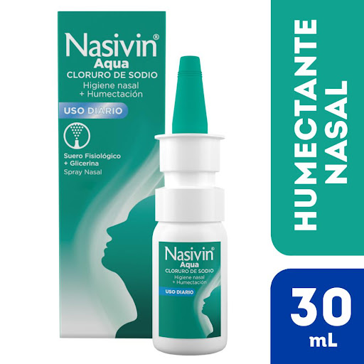 Nasivin Aqua Cloruro de Sodio 0,9% Merck Frasco x 30 ml