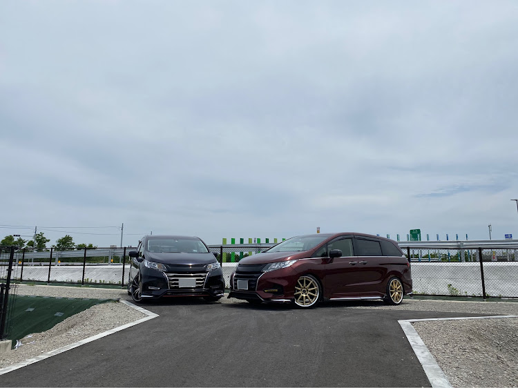 オデッセイのSHOWさんとコラボ・毎日投稿継続中・M'z SPEED・初の場所・厚木PAスマートインターに関するカスタム事例の投稿画像6枚目