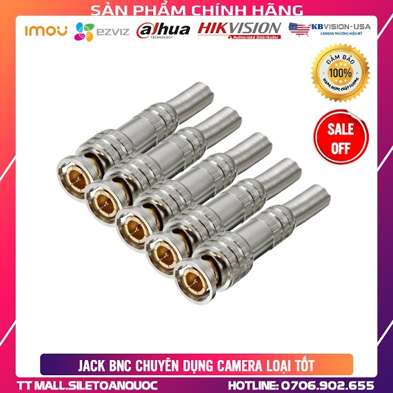 Jack Bnc Chuyên Dụng Cho Camera - Loại Tốt