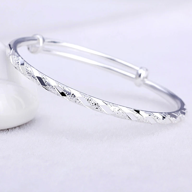 Title 4, Pulseira Frost Fashion, Elegância em Prata Banh...