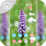 Cover Image of Herunterladen 清新魅惑紫花主题 2.0 APK