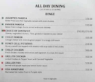 Bhikampur Lodge menu 3